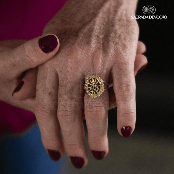 Anel de Nossa Senhora Aparecida - Ajustável