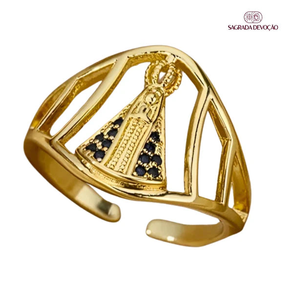 Anel de Nossa Senhora Aparecida - Ajustável
