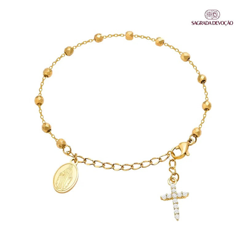 Pulseira de Rosário - Nossa Senhora