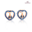 Brinco de Nossa Senhora Aparecida Amor Divino - Zircônia Premium